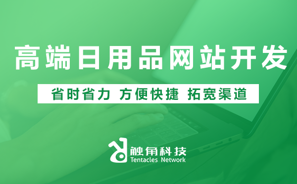高端日用品网站开发