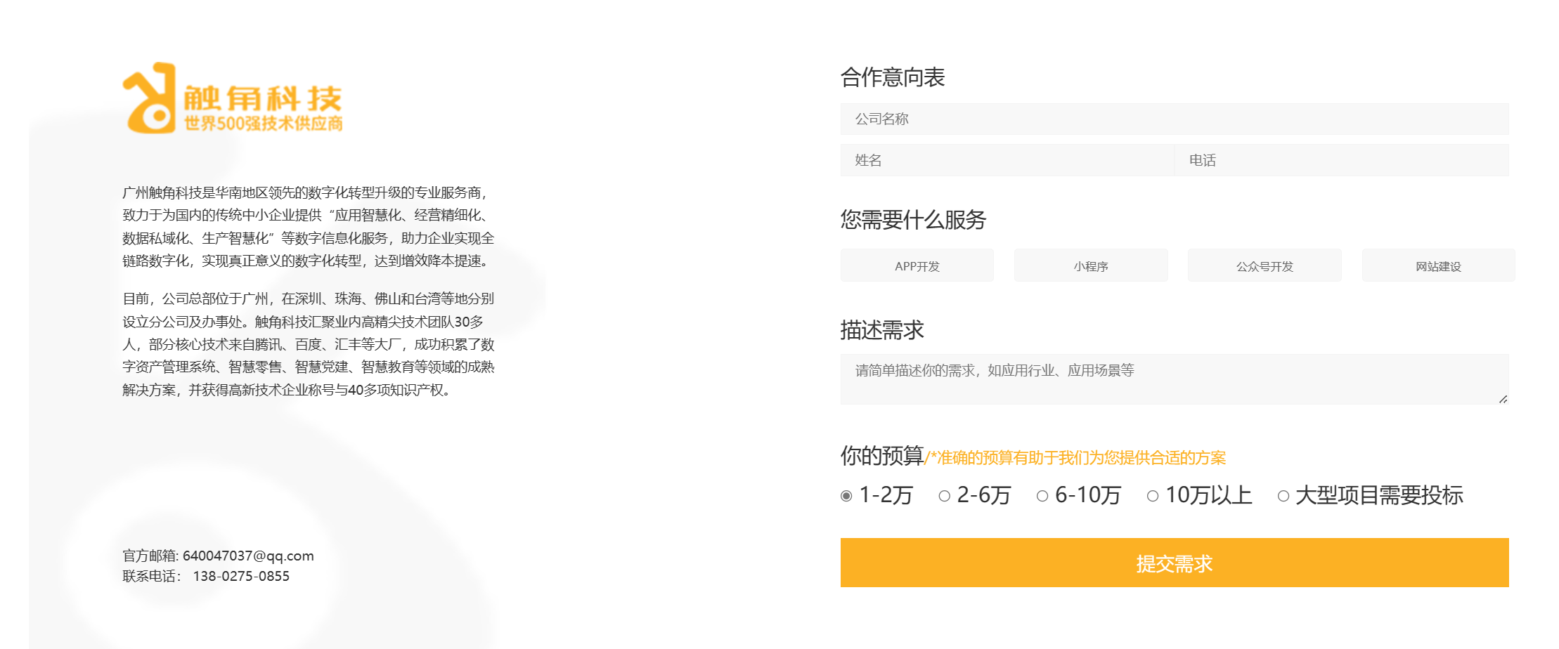 品牌官网建设开发03