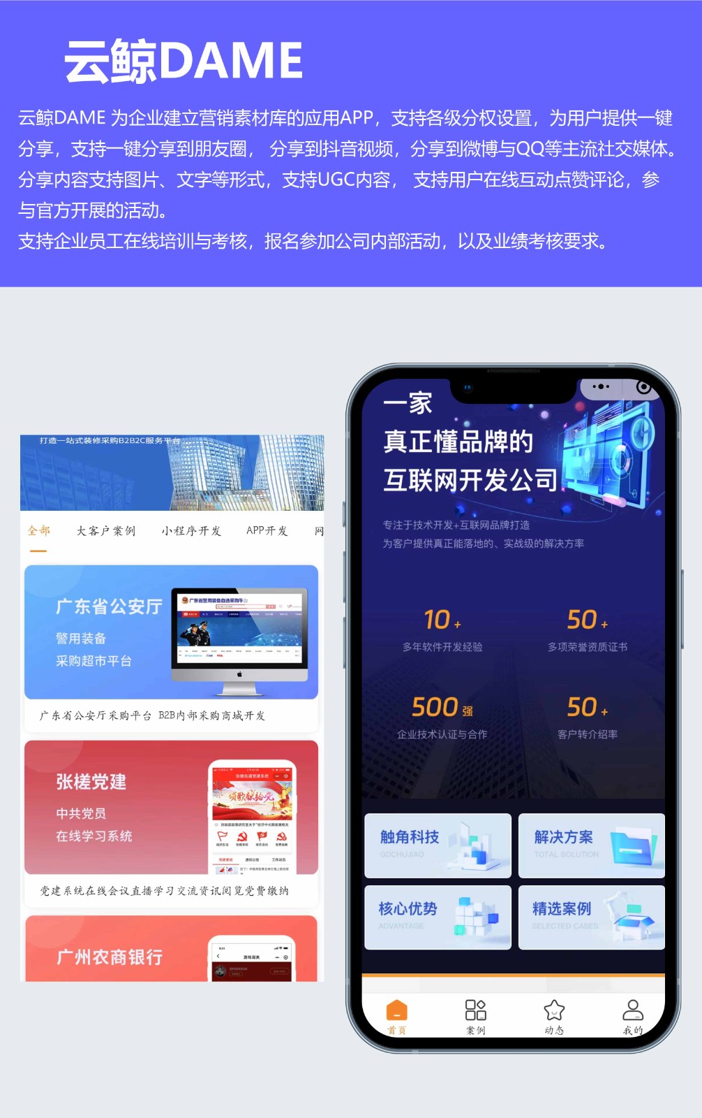云鲸和官网小程序案例模板 云鲸和官网小程序案例模板