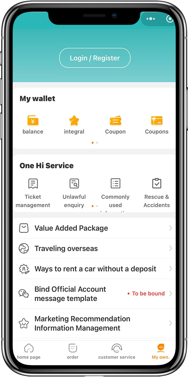 澳洲租车系统开发5